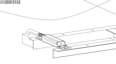 多普勒超声波流量计L 型支架设备安装位