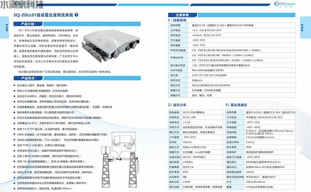 自动雷达波测流系统