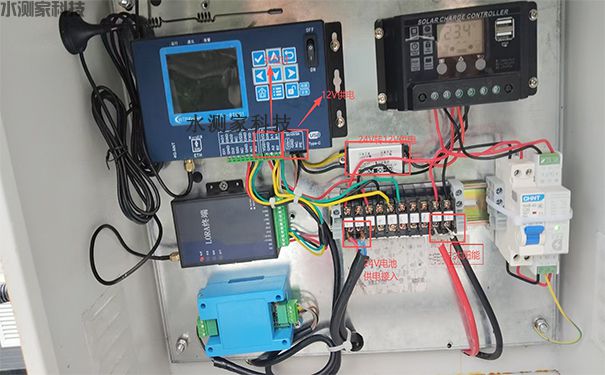 缆道雷达测流系统接线图